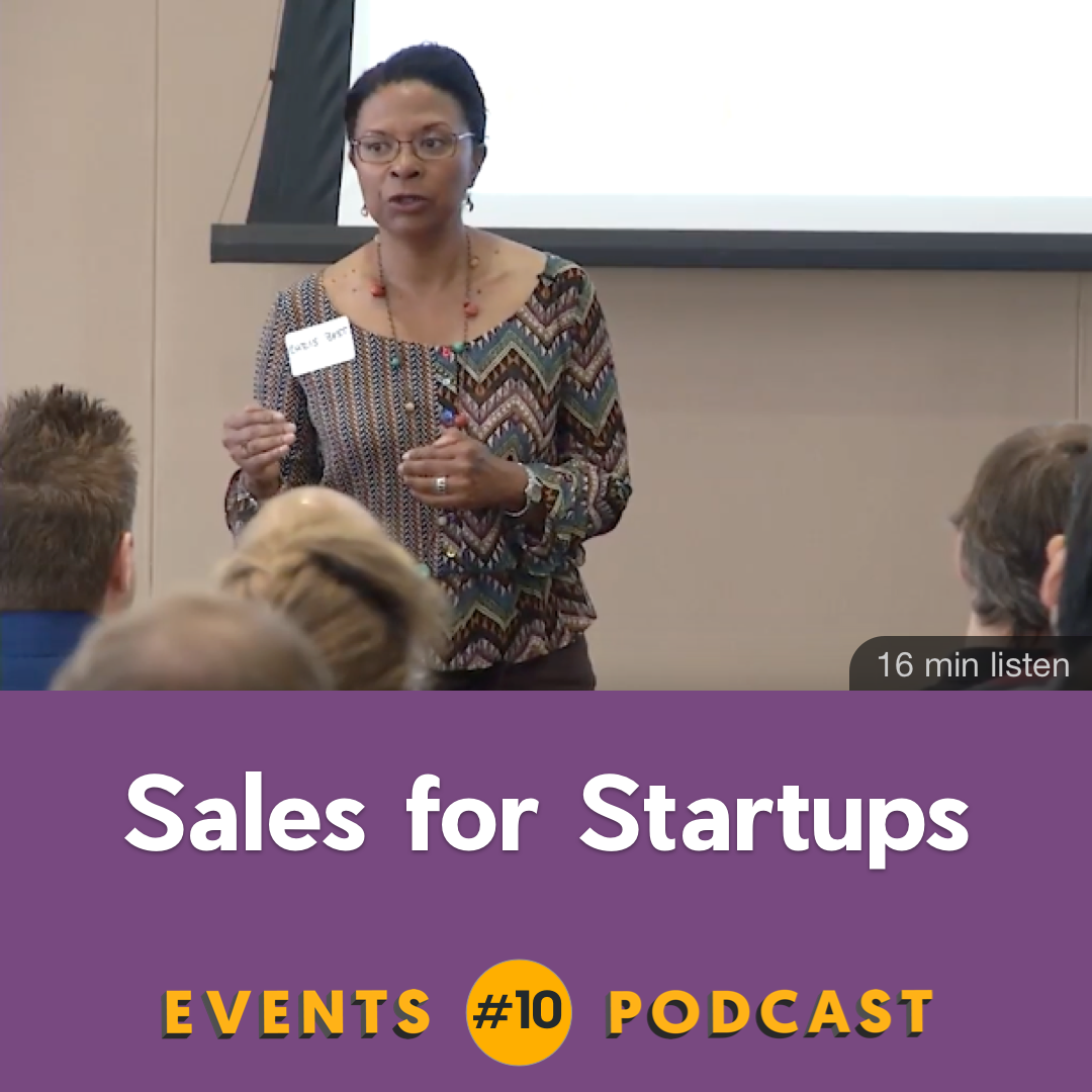 Sales for Startups: Startup Sprint featured on Events Podcast
