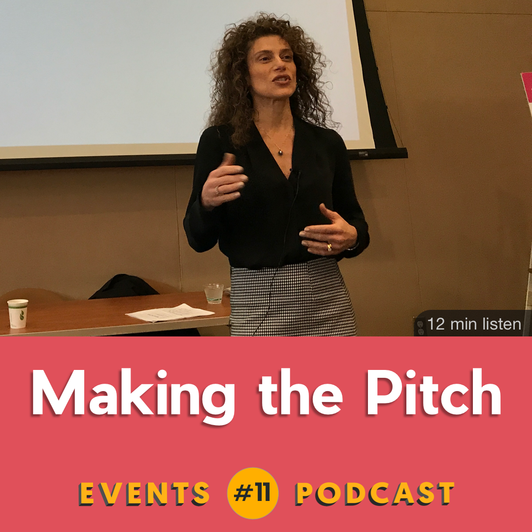 Making the Pitch: Startup Sprint on Events Podcast