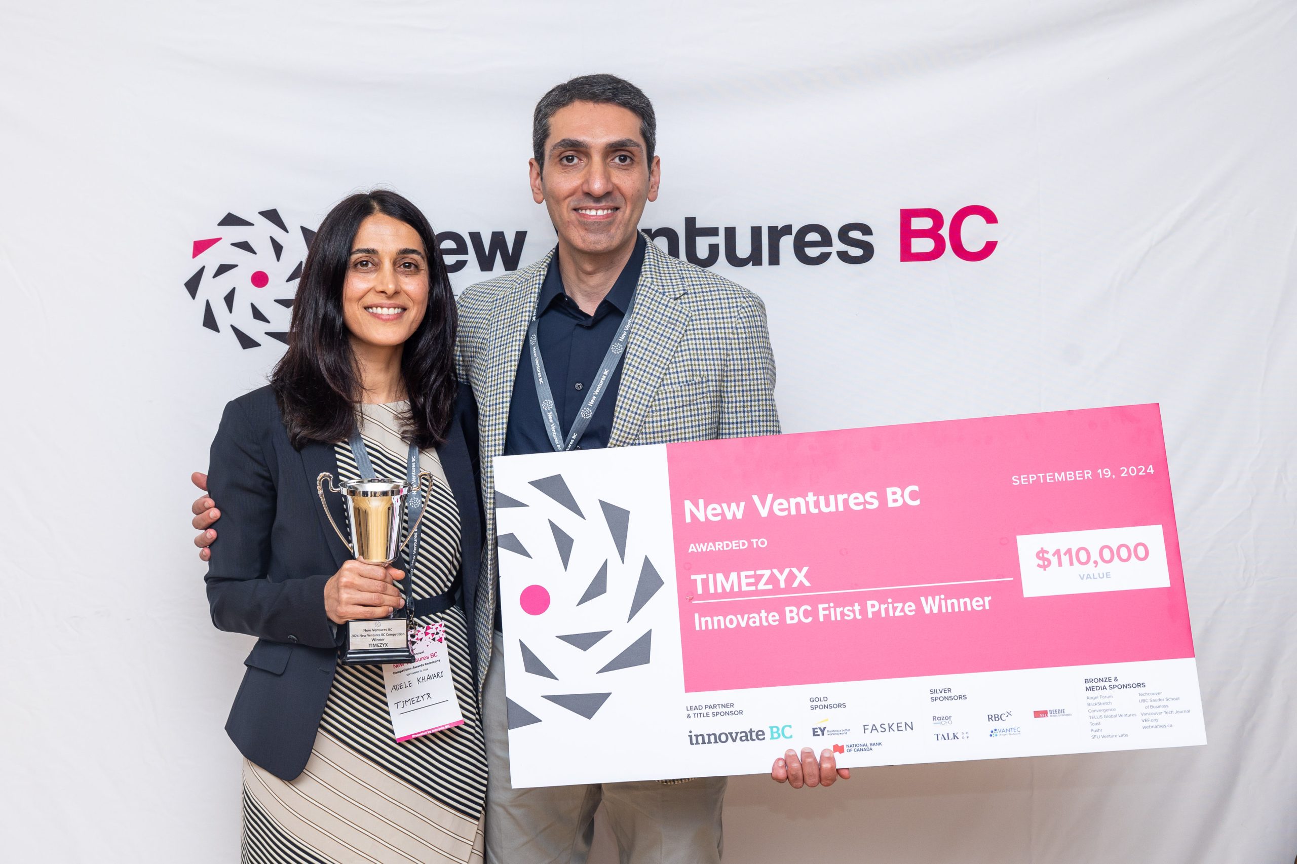 TIMEZYX Wins 24th Annual New Ventures BC Competition