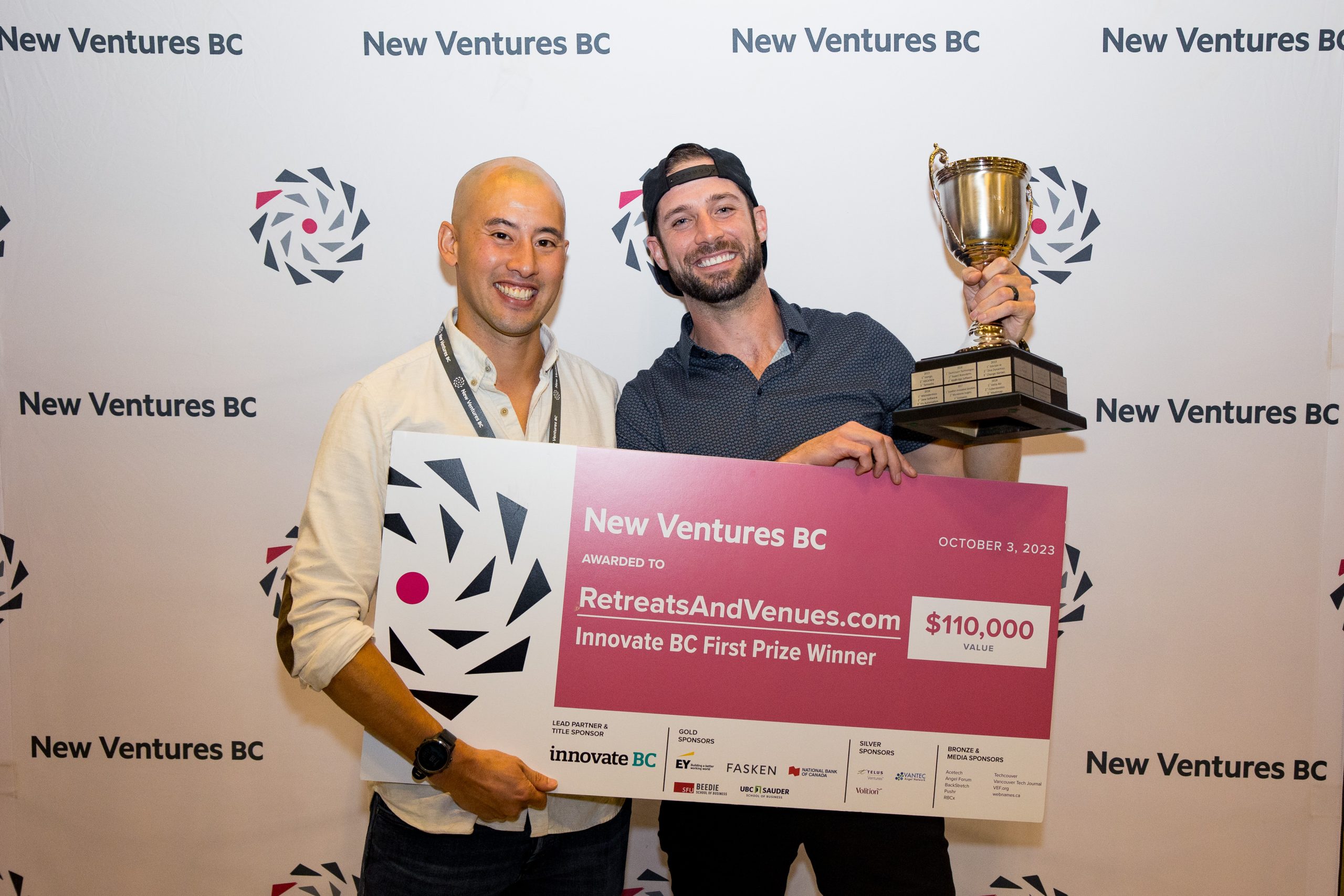 RetreatsAndVenues Wins 23rd Annual New Ventures BC Competition